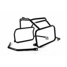 Black stainless steel racks for R1150GS Black stainless steel racks for R1150GS